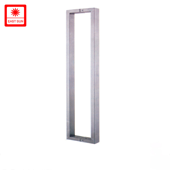 Rectangle Tubular Furniture Handle Stainless Steel Door Handle Shower Door Pull Handle (pH-080)